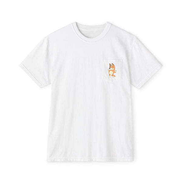 Chilli In My Mom Era | Unisex Garment-Dyed Pocket T-Shirt
