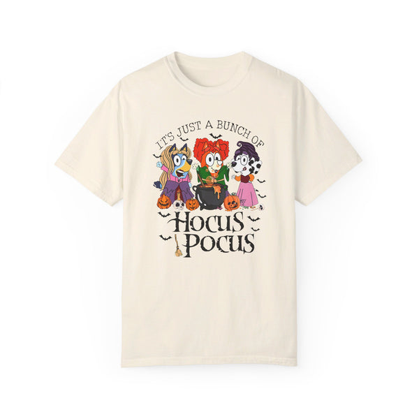 Hocus Pocus Bluey | Unisex Garment-Dyed T-shirt