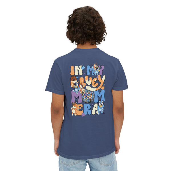 Chilli In My Mom Era | Unisex Garment-Dyed Pocket T-Shirt