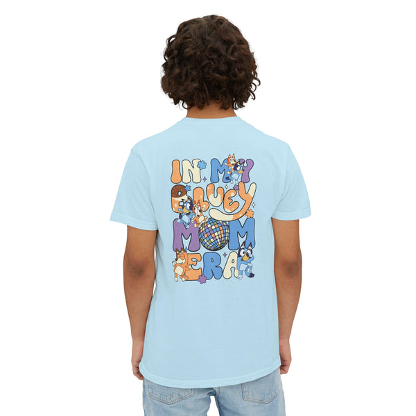 Chilli In My Mom Era | Unisex Garment-Dyed Pocket T-Shirt
