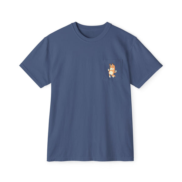 Chilli In My Mom Era | Unisex Garment-Dyed Pocket T-Shirt