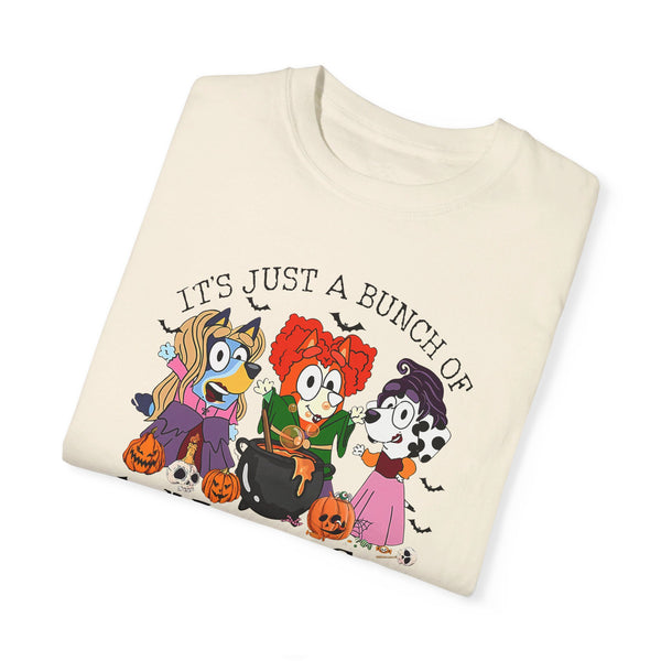Hocus Pocus Bluey | Unisex Garment-Dyed T-shirt
