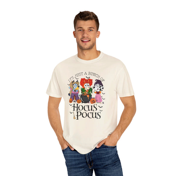Hocus Pocus Bluey | Unisex Garment-Dyed T-shirt