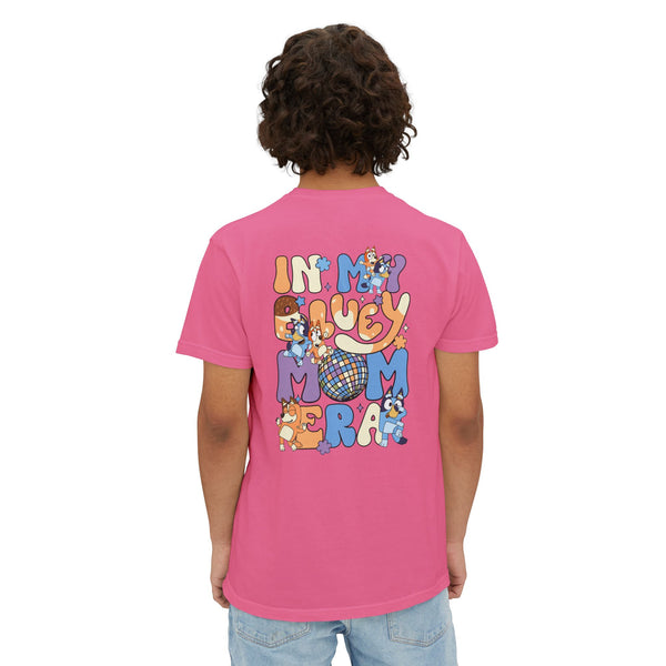 Chilli In My Mom Era | Unisex Garment-Dyed Pocket T-Shirt