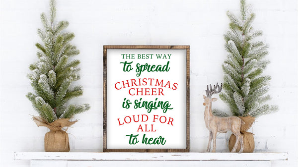 Christmas Cheer | Wood Sign