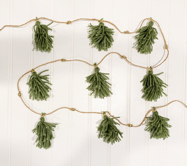 Tree Tassel Garland
