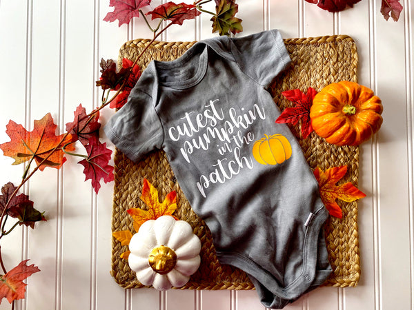 Cutest Pumpkin in the Patch | Baby/Infant Onesie
