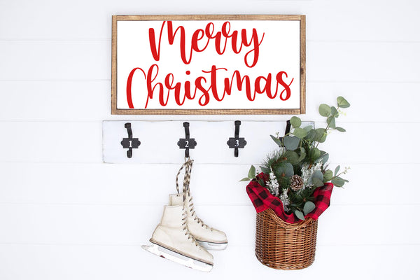 Merry Christmas | Wood Sign
