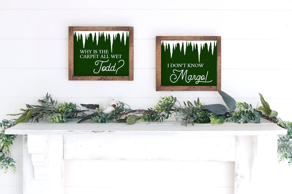 Todd + Margo | Wood Sign Set
