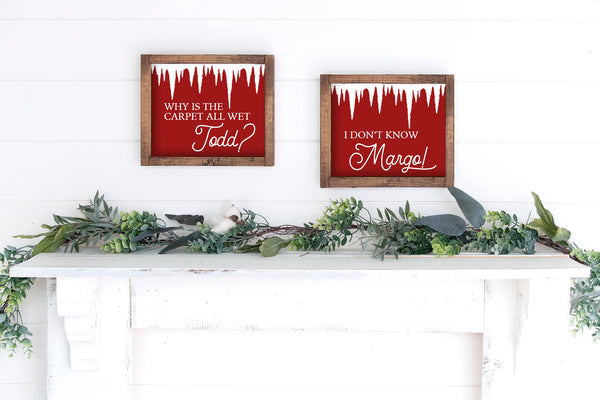 Todd + Margo | Wood Sign Set